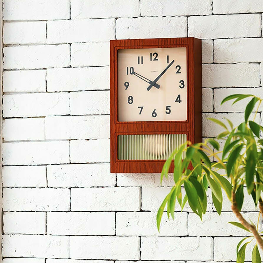 Chambre Frosted Pendulum Wall Clock CB - Image 2