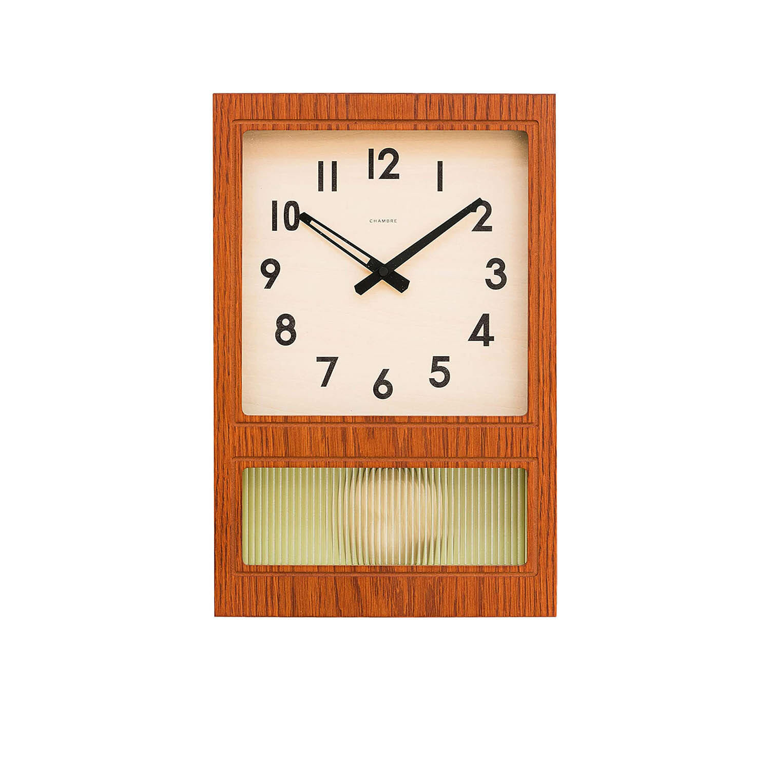 Chambre Frosted Pendulum Wall Clock CB