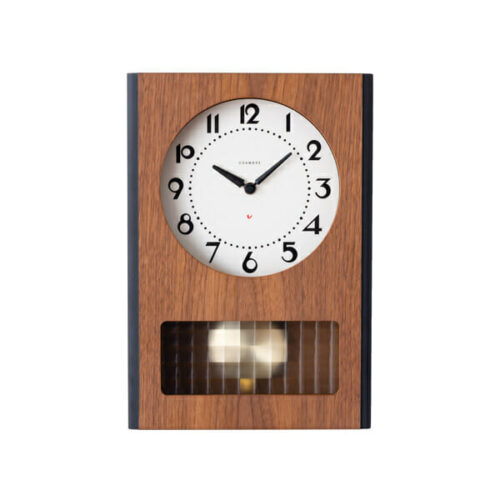 Chambre BC Pendulum Wall Clock Walnut