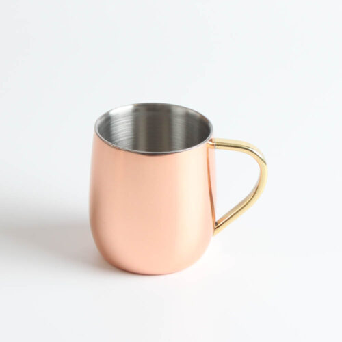 Copper Double Wall Mug