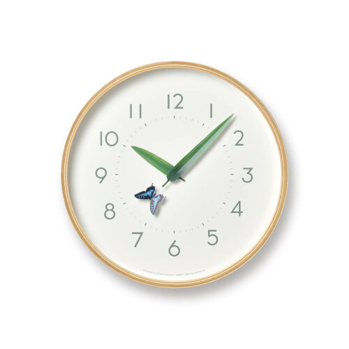 Lemnos Wall Clock Perch Swallowtail Butterfly