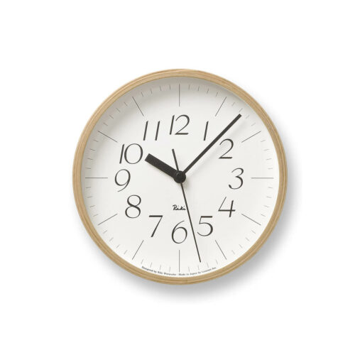 Lemnos Wall Clock RIKI SS