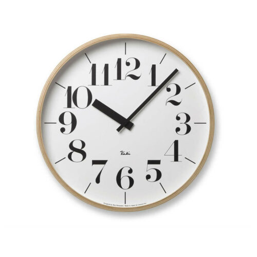 Lemnos Wall Clock RIKI L