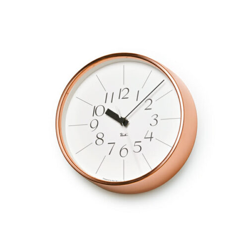 Lemnos Wall Clock Copper