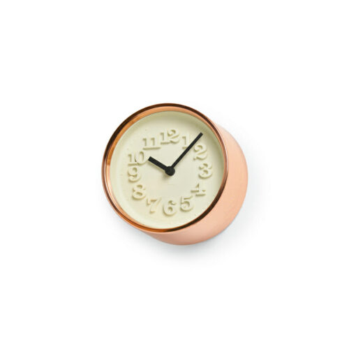 Lemnos Wall Clock Copper