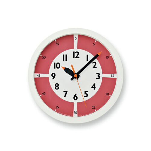 Lemnos Fun Pun Wall Clock Color