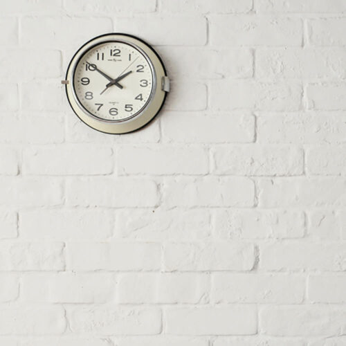 Seiko x PFS Retro Wall Clock Ivory