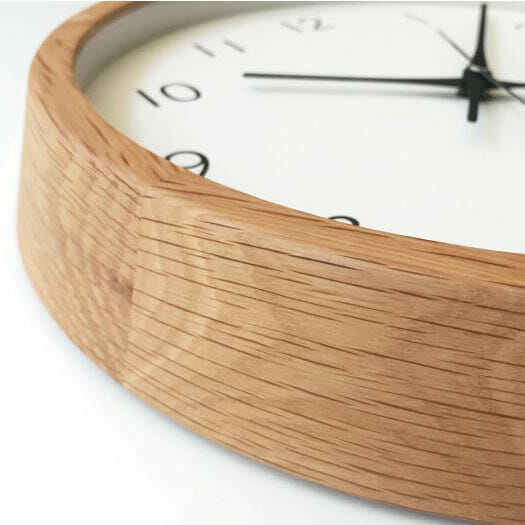 Katomoku Wall Clock Muku 13 Oak - Image 3