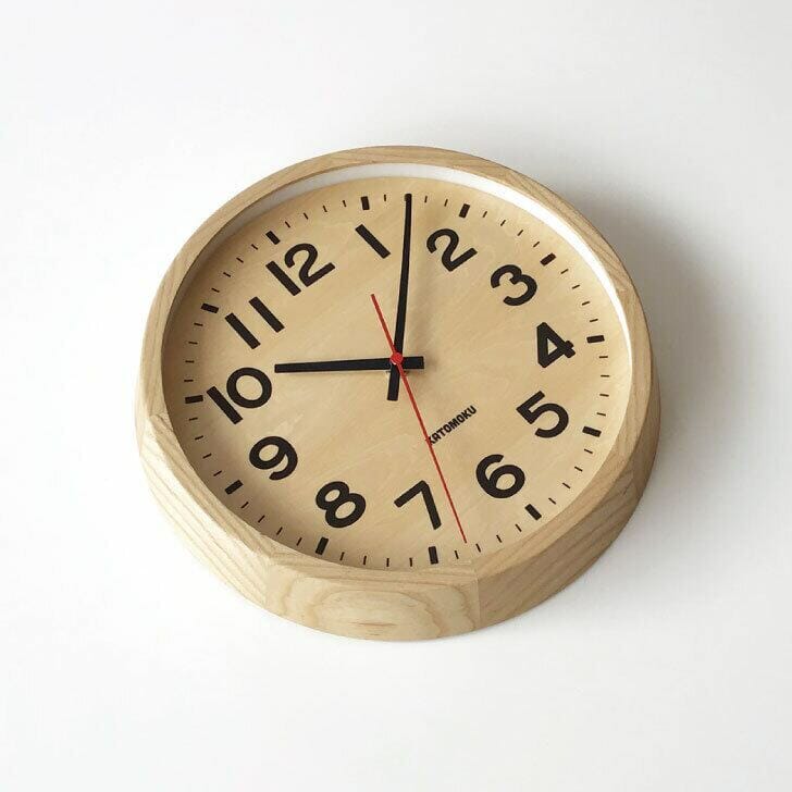 Katomoku Wall Clock Muku 15 Ash - Image 2