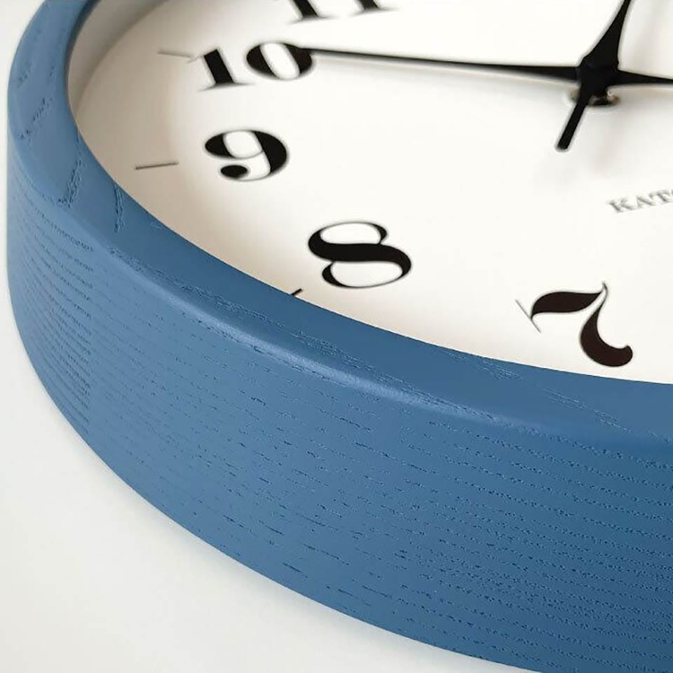 Katomoku Wall Clock Muku 12 Ash - Image 6