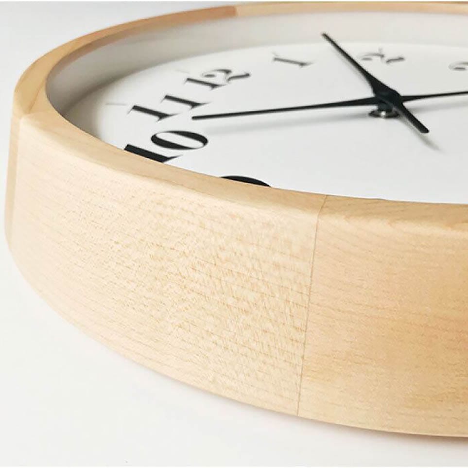 Katomoku Wall Clock Muku 12 Ash - Image 2