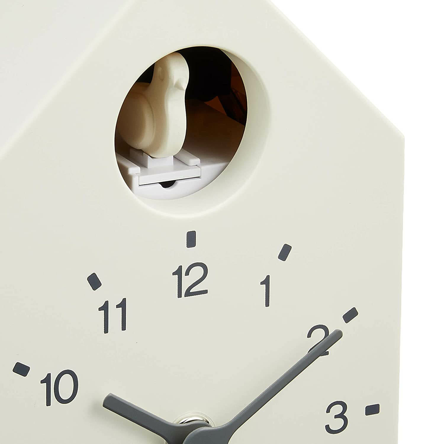 Seiko Modern Cuckoo Wall Clock White - Image 3