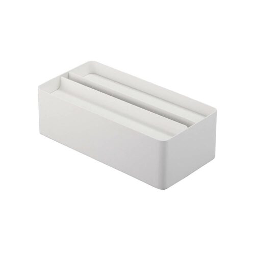 YAMAZAKI Tissue Box Steel White U