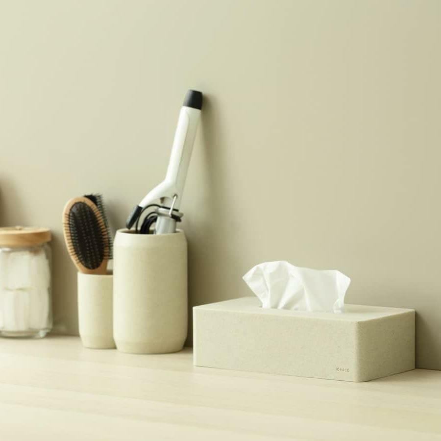 Ideaco Torel Tissue Box Stone Sand - Image 2